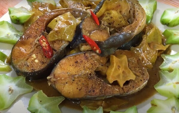 Hình ảnh cá quả kho khế