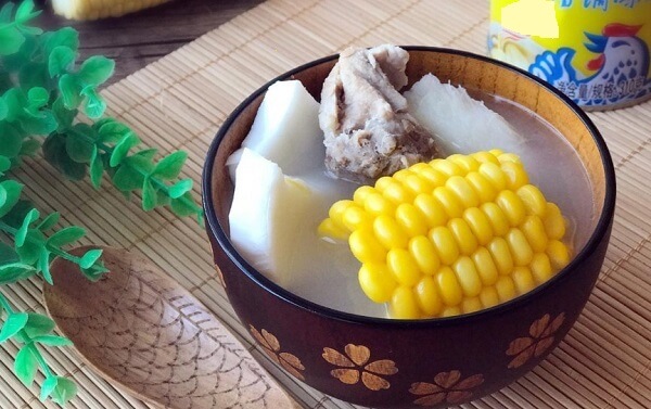 Hình ảnh canh thịt ngô ngọt