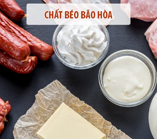 Người tiểu đường nên hạn chế dùng thực phẩm chứa chất béo bão hòa