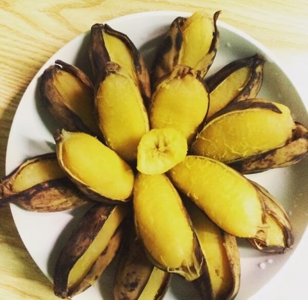 Hình ảnh chuối luộc