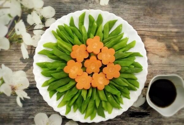 Đậu cô ve luộc