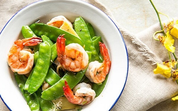 Hình ảnh đậu Hà Lan xào tôm