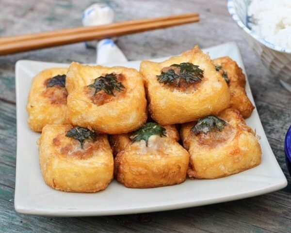 Đậu phụ nhồi thịt