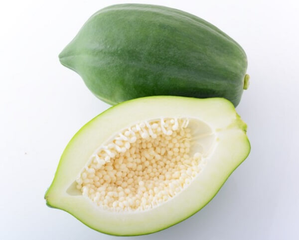 Giá trị dinh dưỡng có trong đu đủ xanh