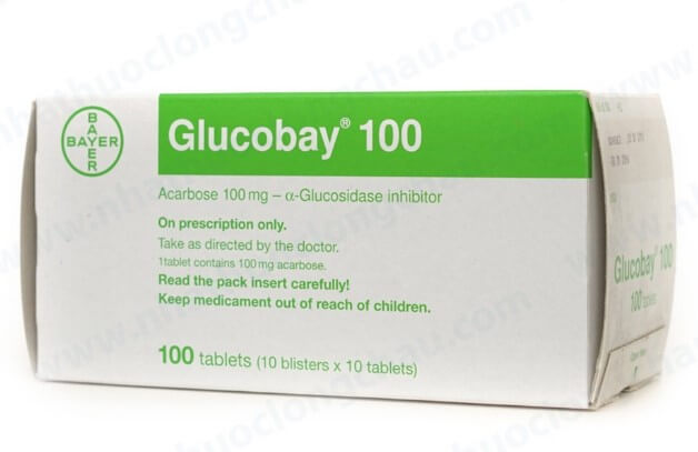 Glucobay 100mg giá bao nhiêu