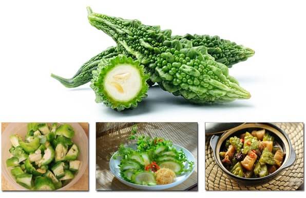 Món ăn khổ qua rừng tốt cho các bệnh lý