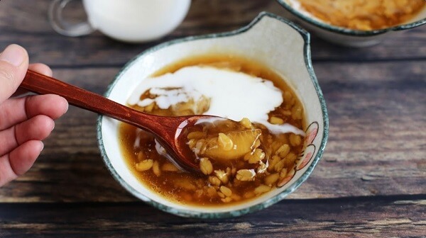 Chè bưởi đậu xanh
