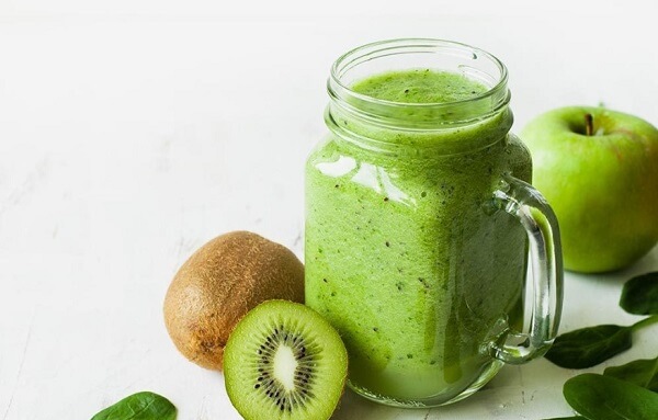 Hình ảnh sinh tố kiwi và chuối