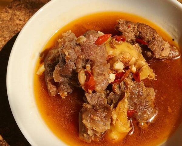 Thịt bò kho gừng