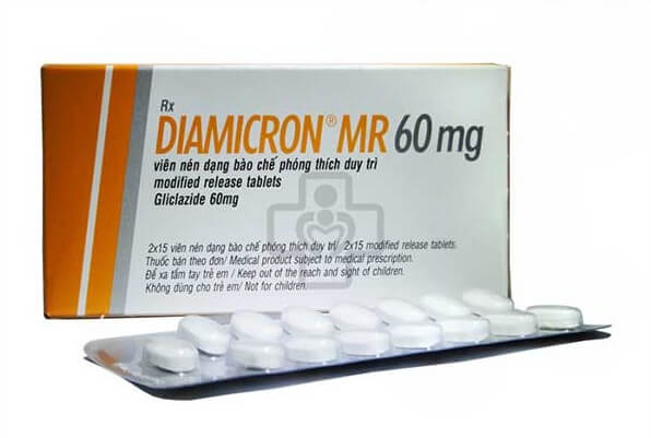 Thuốc diamicron thuộc nhóm sulfonylurea điều trị tiểu đường