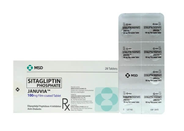 Sitagliptin - thuốc điều trị đái tháo đường type 2