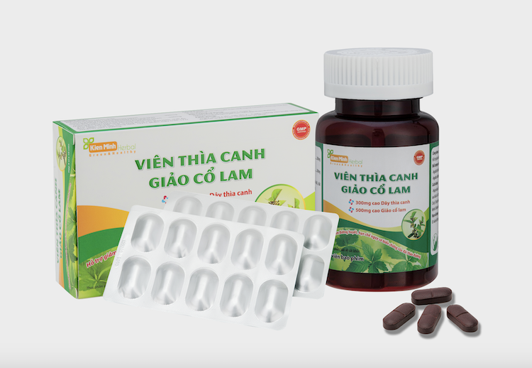 viên thìa canh giảo cổ lam