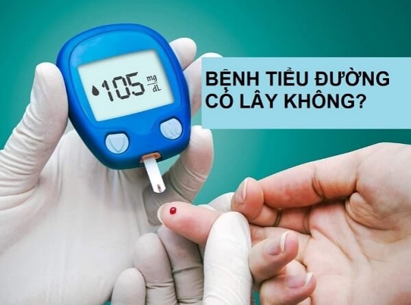 Bệnh tiểu đường có lây không?