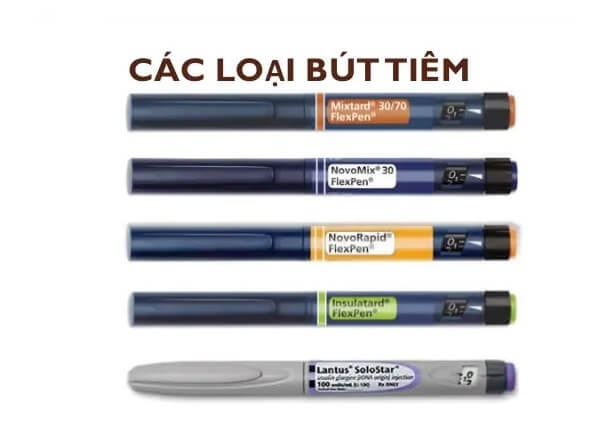 Các loại bút tiêm Insulin